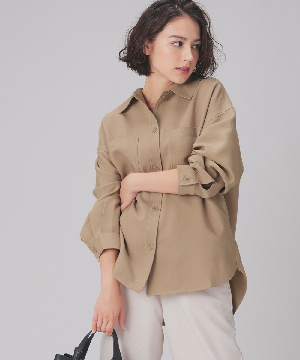 Honeys（ハニーズ） トップス ブラウス 長袖 シャツ 胸ポケット