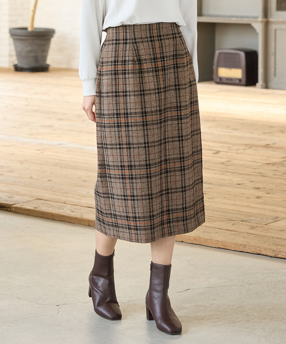 Honeys（ハニーズ） ボトムス ひざ丈 大きいサイズ 再生ポリエステル