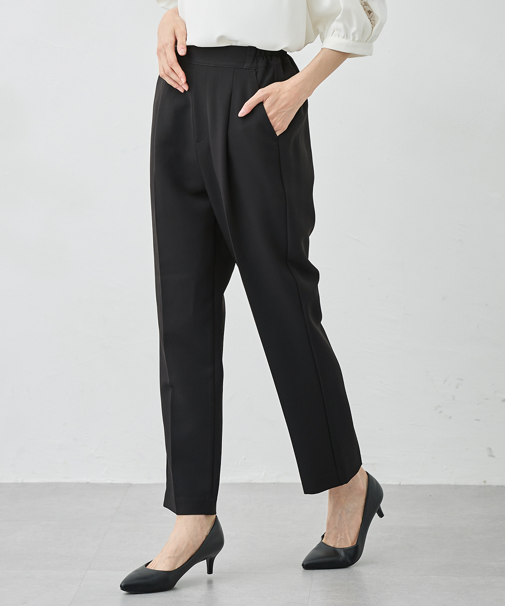 Honeys ボトムス パンツ テーパードパンツ センタープレス