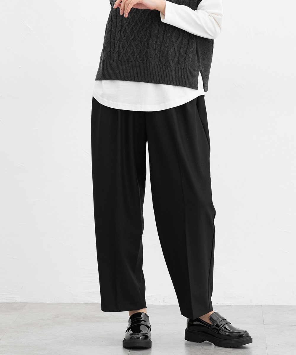 Honeys ボトムス パンツ 抗菌 抗菌防臭 防臭 スラックス