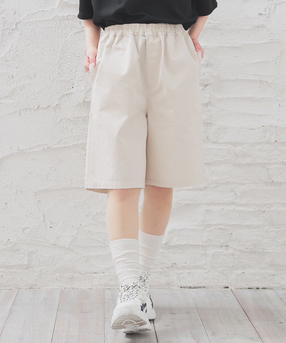 baserange コットンハーフパンツ 白 新品 Baserange ベースレンジ ポルトガル製 Cobble Sweat Short