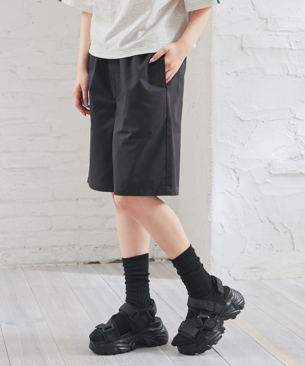 BACCA コットンツィードショートパンツ ハーフパンツ ツイードショートパンツ – Boka nii