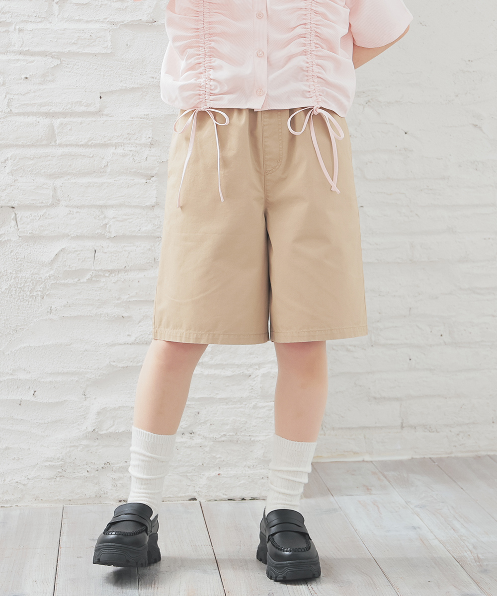 BACCA コットンツィードショートパンツ ハーフパンツ BACCA コットンツィードショートパンツ ハーフパンツ