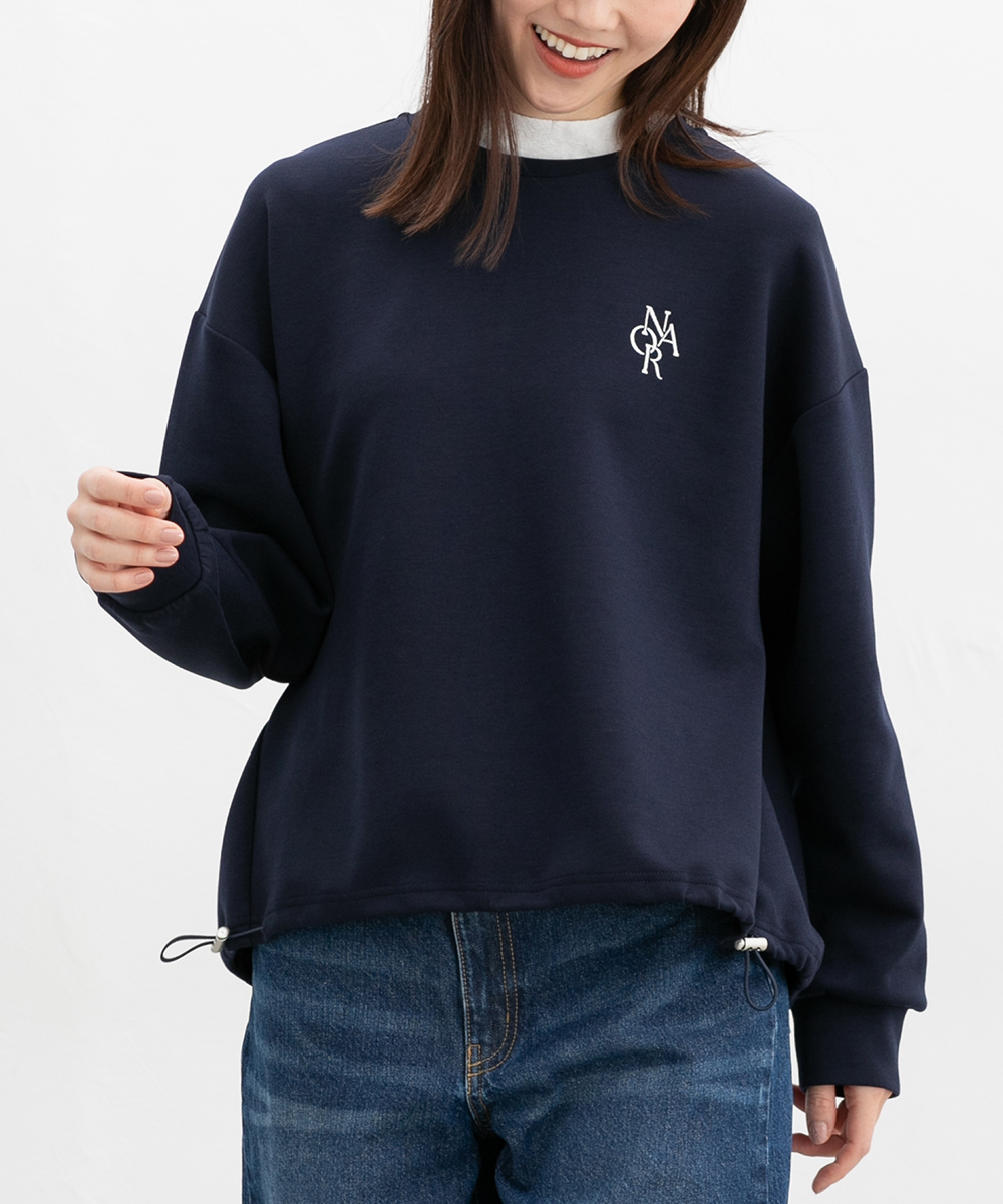 Honeys（ハニーズ） トップス スウェット 長袖 ゆるトップス ゆったり