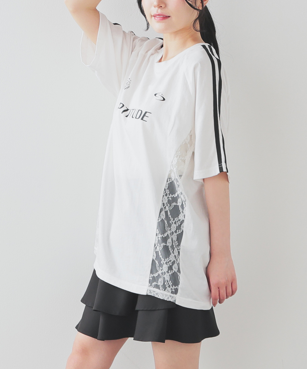 Honeys トップス Tシャツ 半袖Tシャツ ゲームTシャツ