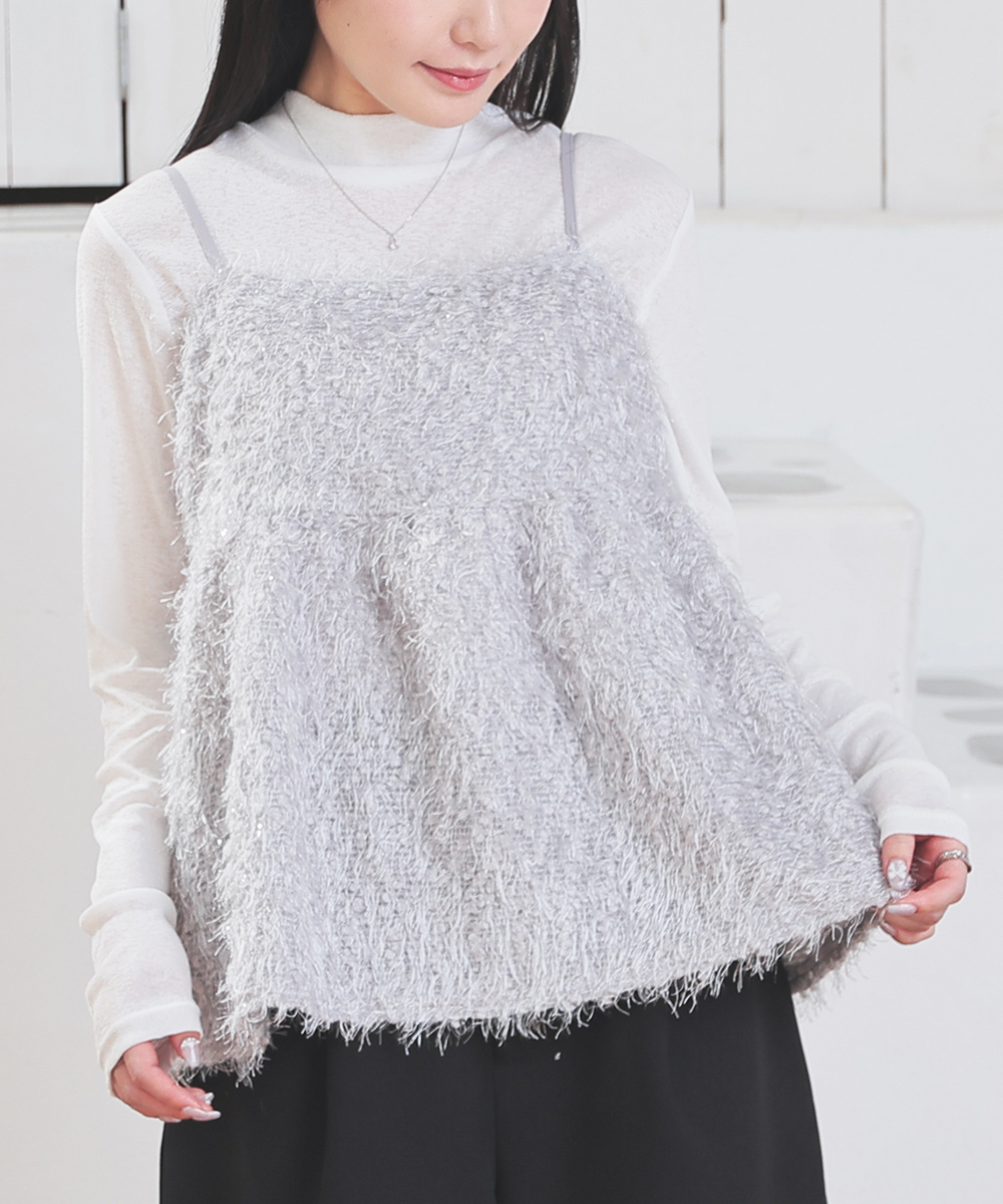 hyeon ヘリンボーンキャミソールトップス フルーロンベル キャミソールトップス｜トゥモローランド 公式通販