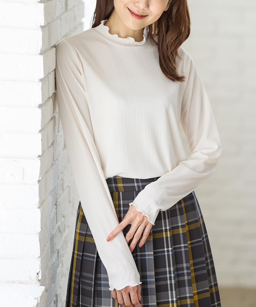 Honeys トップス カットソー 長袖 Tシャツ ロンT 長袖Tシャツ