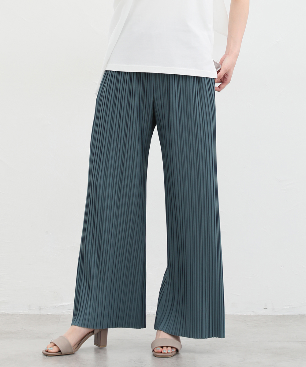 Honeys ボトムス パンツ セルフカット ワイドパンツ ウエスト