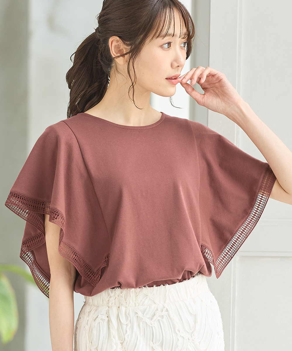 新品タグ付き　topys トピーズ　カットソー　ブラウン　40サイズ 新品タグ付き topys トピーズ カットソー ブラウン 40サイズ
