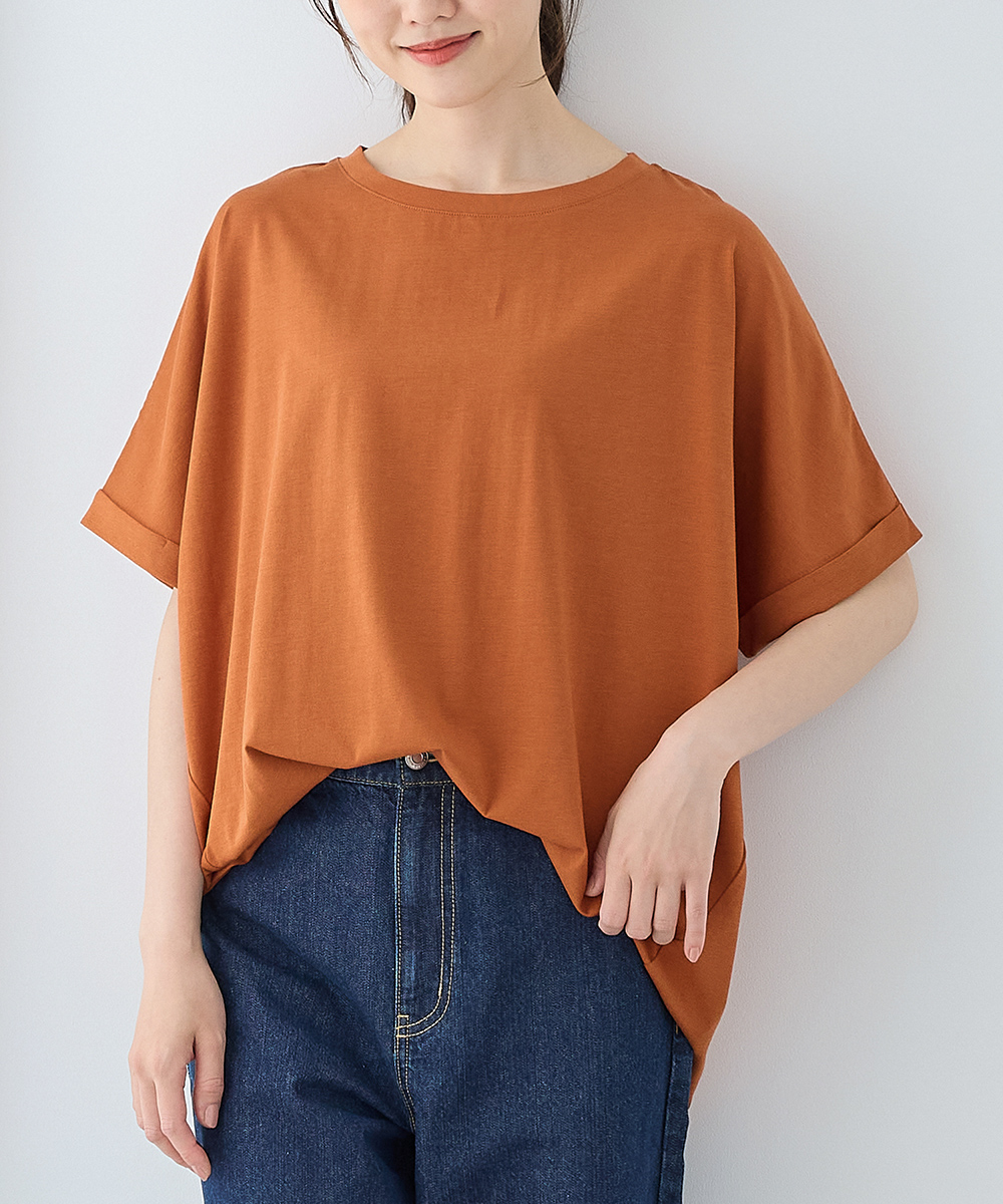 Honeys（ハニーズ） トップス カットソー 半袖 接触冷感 ハニさら