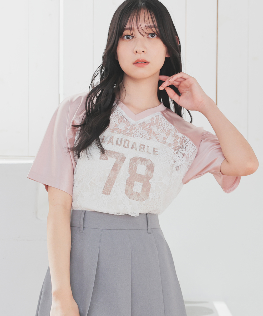 Honeys トップス Tシャツ 半袖Tシャツ ゲームTシャツ