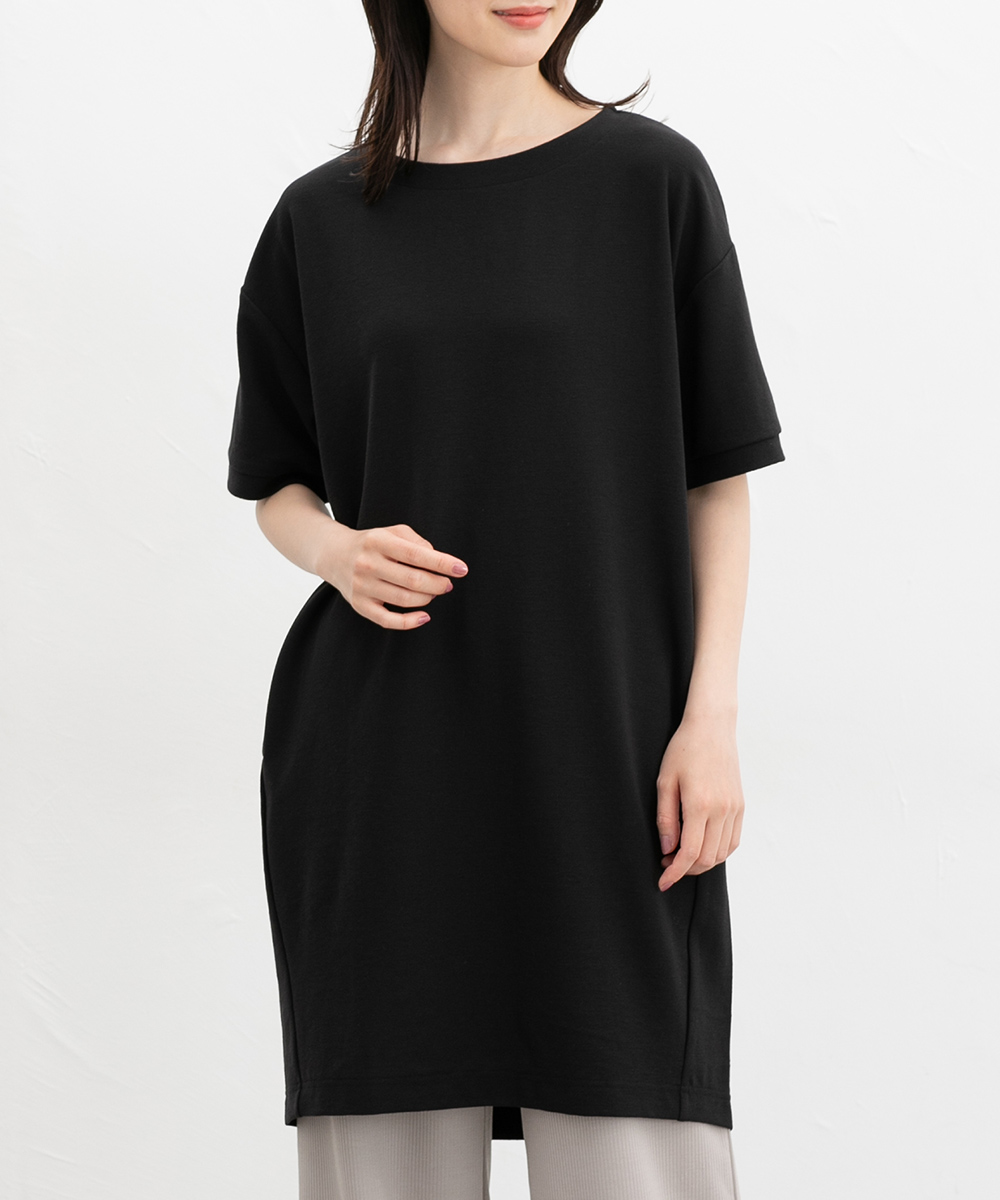 ★パーリーゲイツ★スパンストレッチカノコ半袖ポロワンピース ＜トラッドラビット＞ 053-3260909-1.jpg