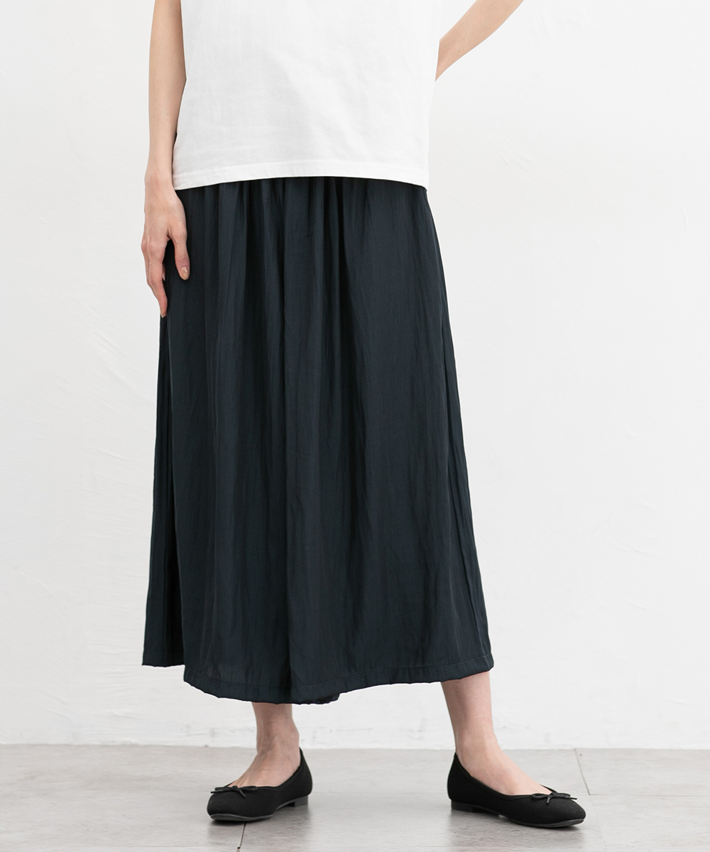 Honeys ボトムス パンツ ガウチョパンツ 大きいサイズ ロング