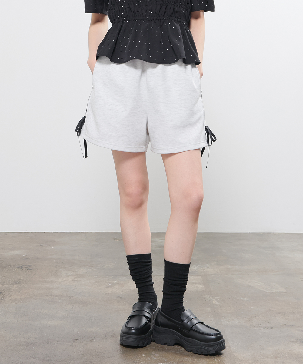 Honeys（ハニーズ） ボトムス パンツ ショートパンツ リボン ライン 綿