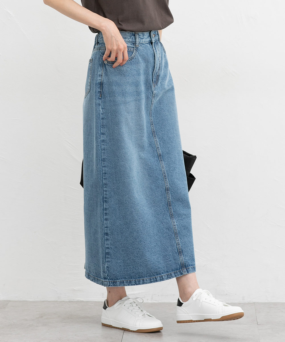 old honey オールドハニー デニムロングコート 新品】 ケープカラー ロングコート L しまむら Hudson honey