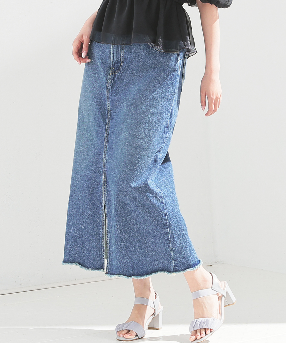Honeys（ハニーズ） ボトムス パンツ デニム ナロースカート デニム 