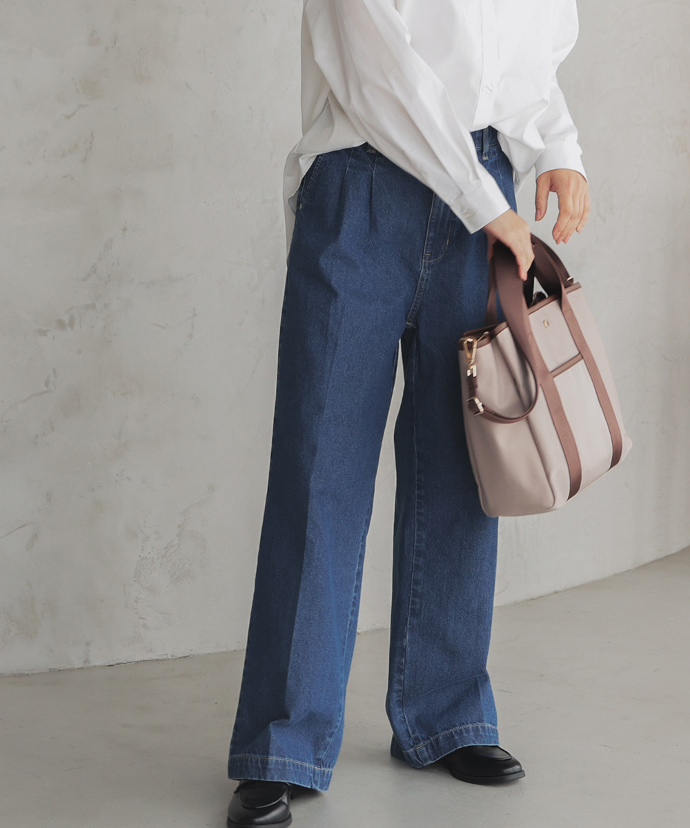 サイドレースデニムバニーボディスーツ マリームーン サイドレース