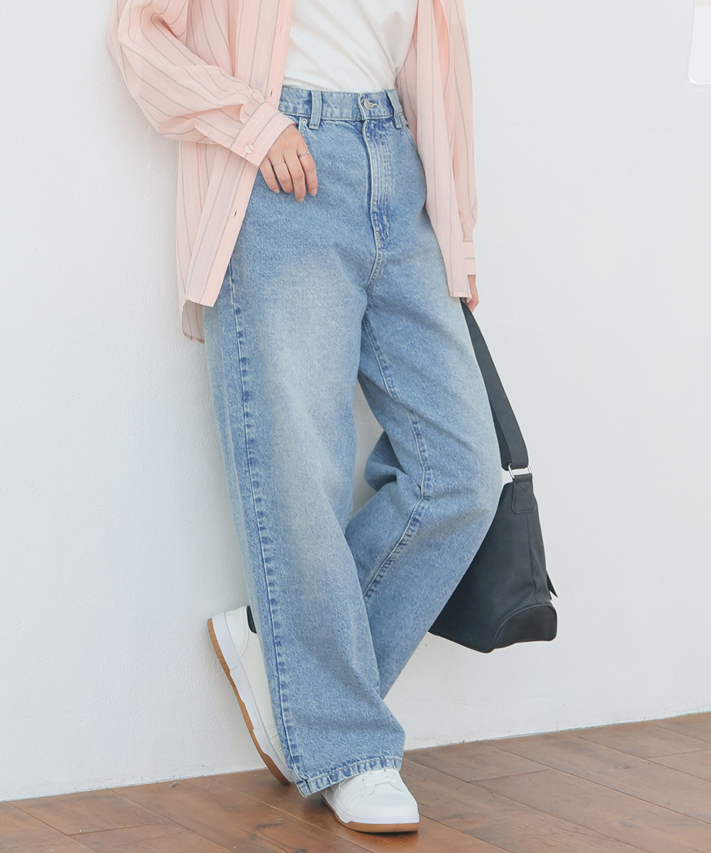 Honeys（ハニーズ） ボトムス パンツ デニム コットン 綿 大きいサイズ