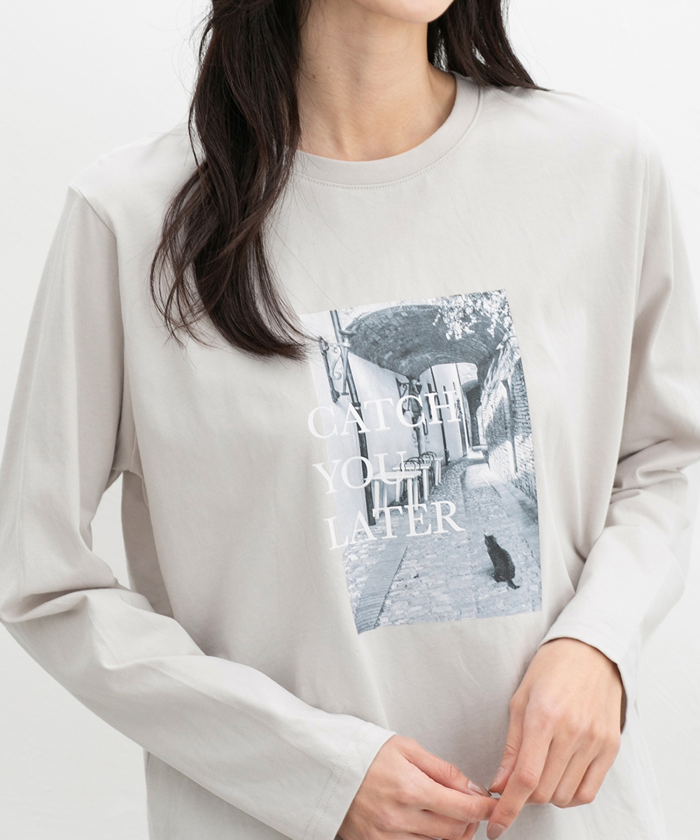 Honeys（ハニーズ） トップス Tシャツ カットソー 長袖 コットン 綿