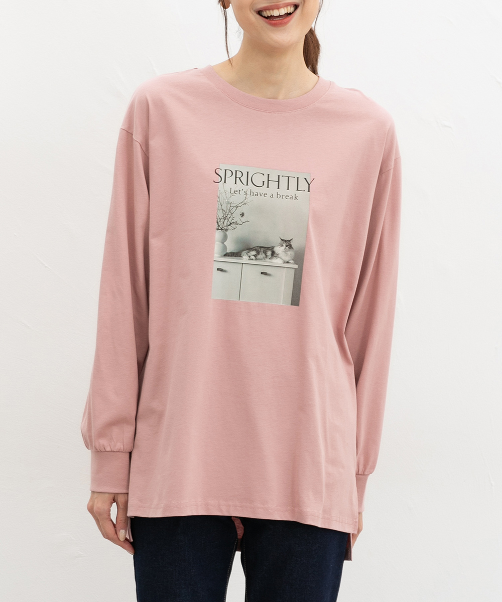 バーバリーロンドン　長袖カットソー　長袖Tシャツ　ピンク　ホースマーク BURBERRY（Tシャツ(長袖/七分)）のフリマアイテム一覧