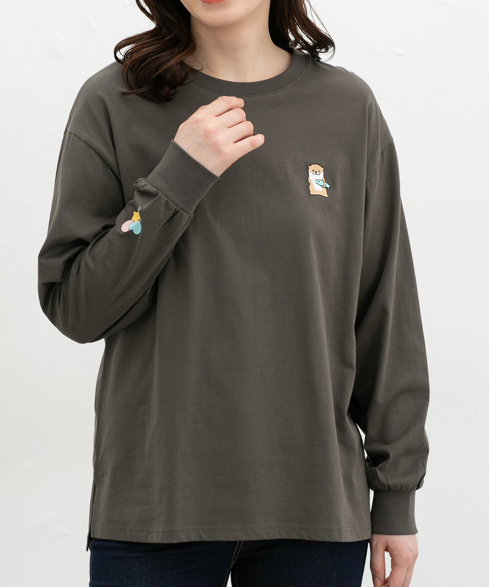 Honeys（ハニーズ） トップス Tシャツ ロンT 長袖Tシャツ カットソー