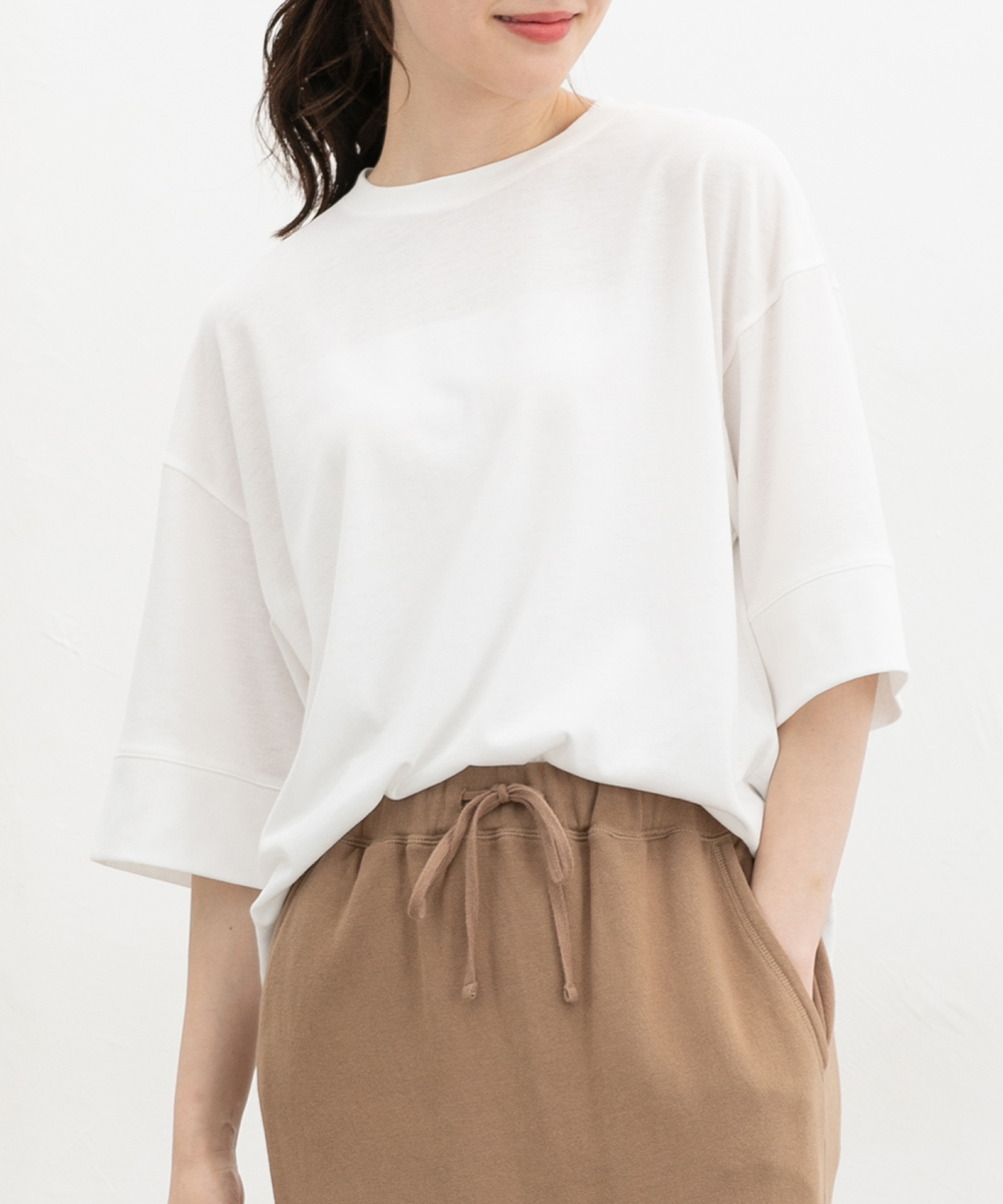 Honeys（ハニーズ） トップス Tシャツ 5分袖Tシャツ カットソー 接触
