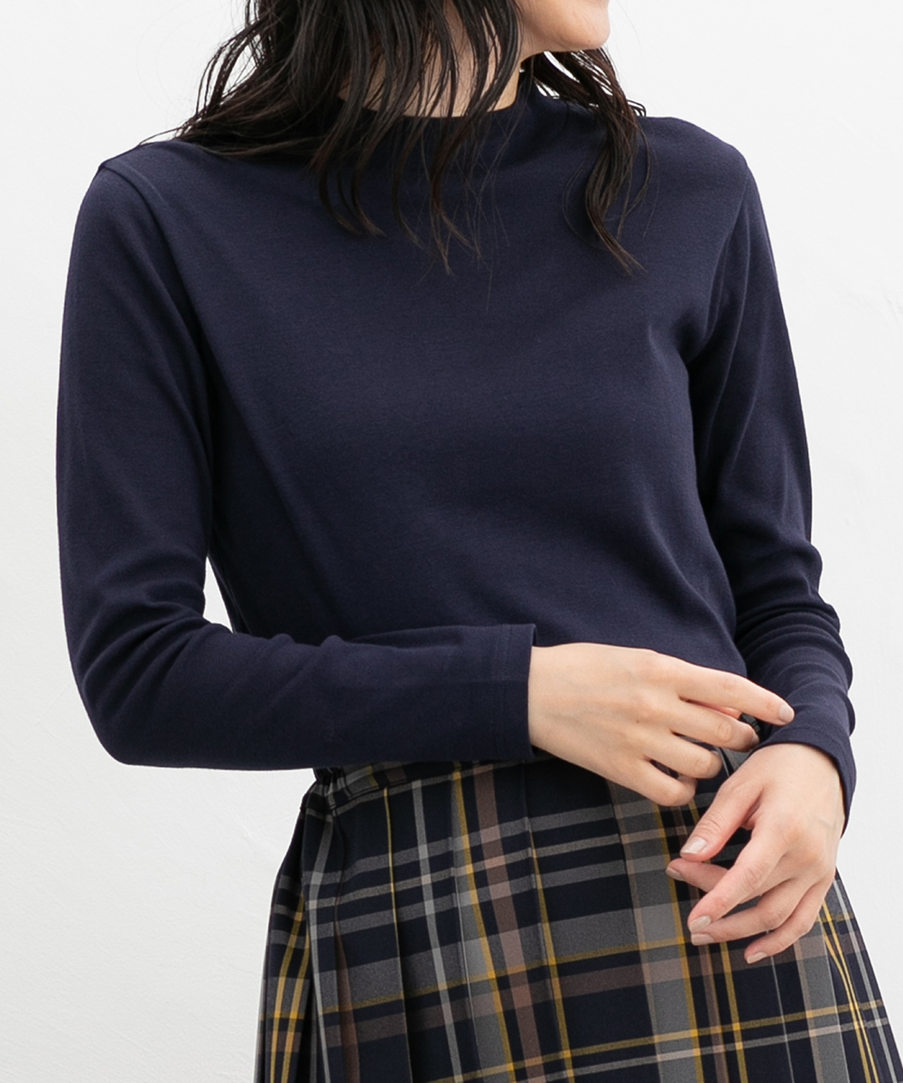 Honeys（ハニーズ） トップス カットソー 長袖 オーガニックコットン T