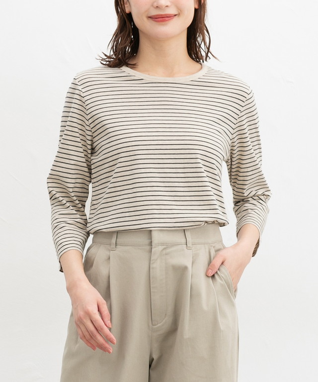 トップス Tシャツ カットソー オーガニックＴシャツ オーガニックコットン U Honeys ハニー...