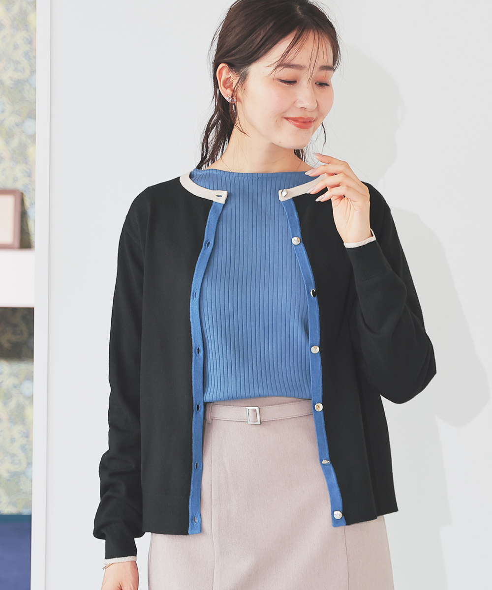 Honeys（ハニーズ） トップス カーディガン 長袖 再生ポリエステル