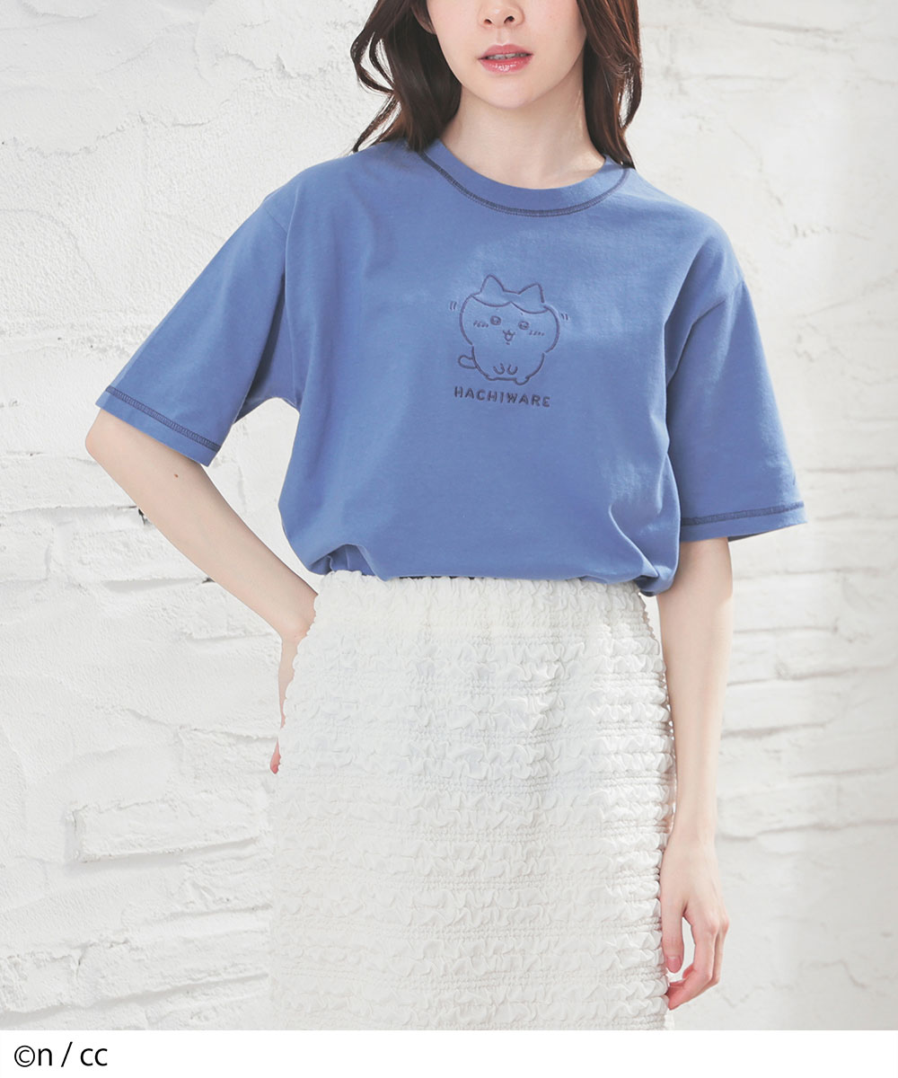 Honeys トップス Tシャツ 半袖Tシャツ カットソー 半袖 ちいかわ Honeys トップス Tシャツ 半袖Tシャツ カットソー 半袖 ちいかわ