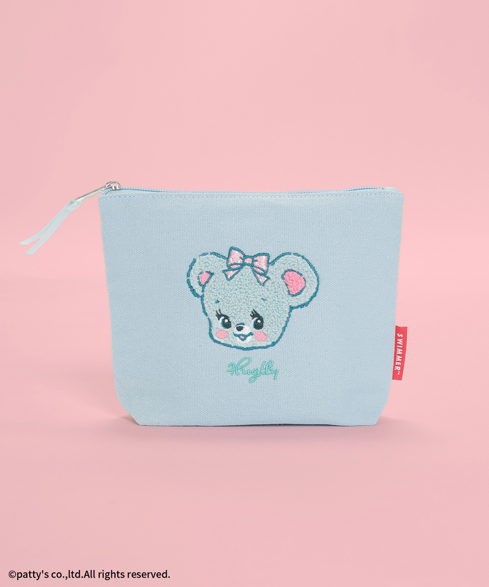 Honeys（ハニーズ） バッグ 鞄 ポーチ SWIMMER サガラ刺繍 キャンバス