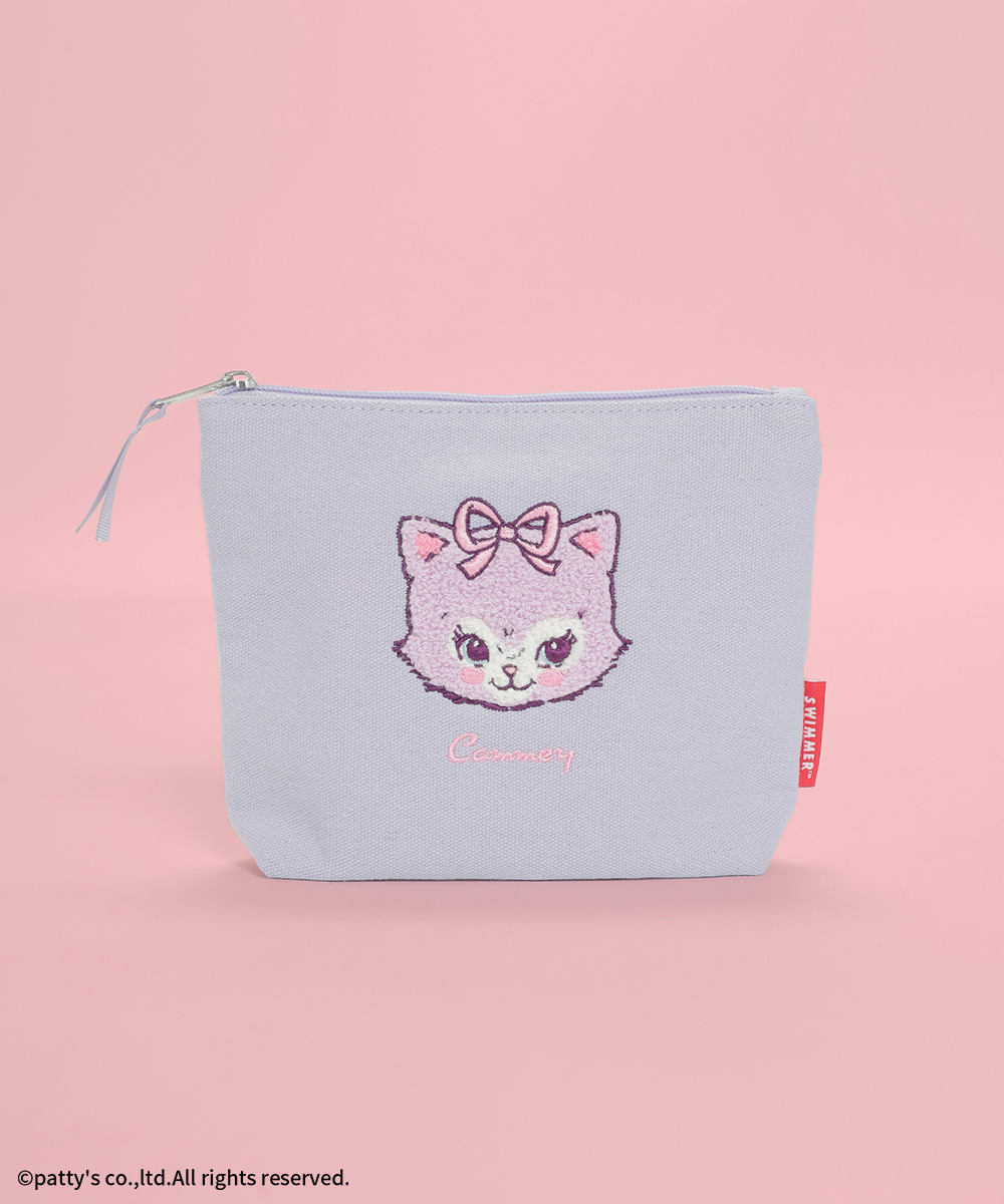 Honeys（ハニーズ） バッグ 鞄 ポーチ SWIMMER サガラ刺繍 キャンバス