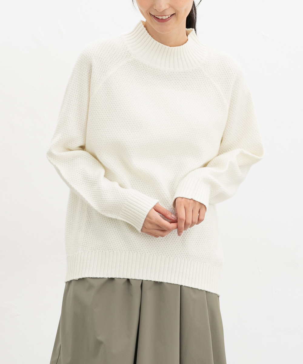 Honeys（ハニーズ） トップス セーター 長袖 ラメ糸入り ラグラン袖