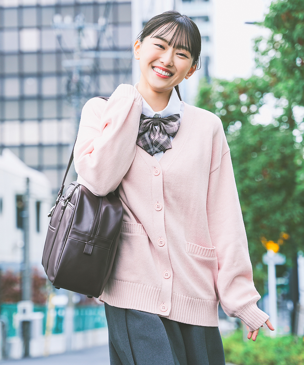 Honeys（ハニーズ） トップス カーディガン 長袖 Vネック ドロップ