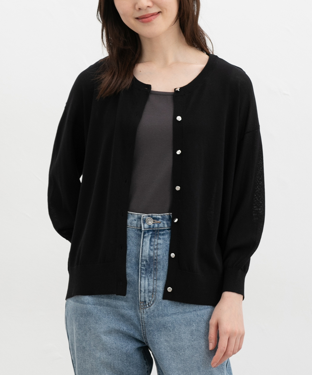 Honeys（ハニーズ） トップス クルーネック ドロップショルダー