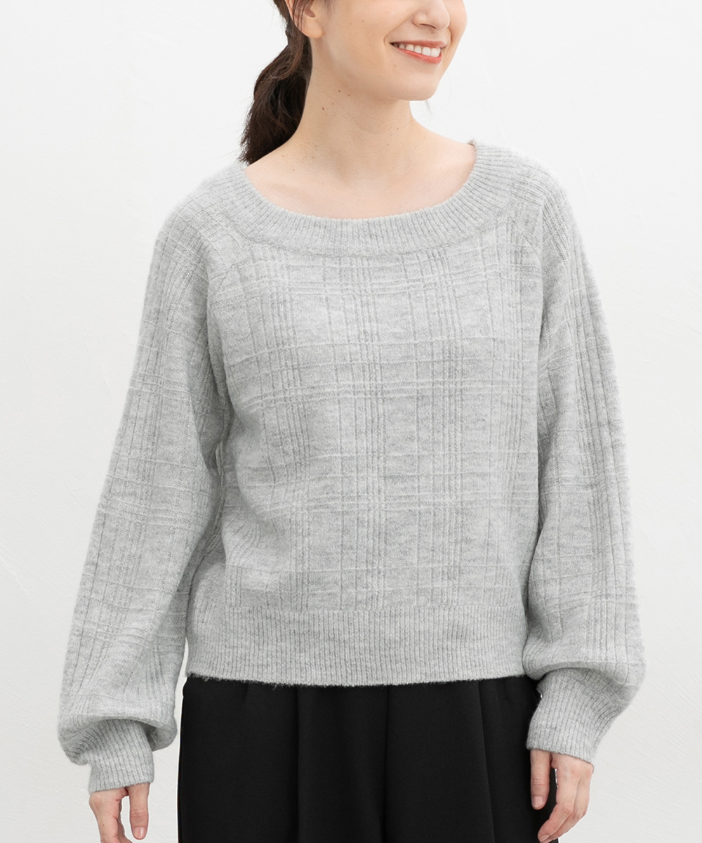 Honeys（ハニーズ） トップス セーター 長袖 オフィス きれいめ ラメ