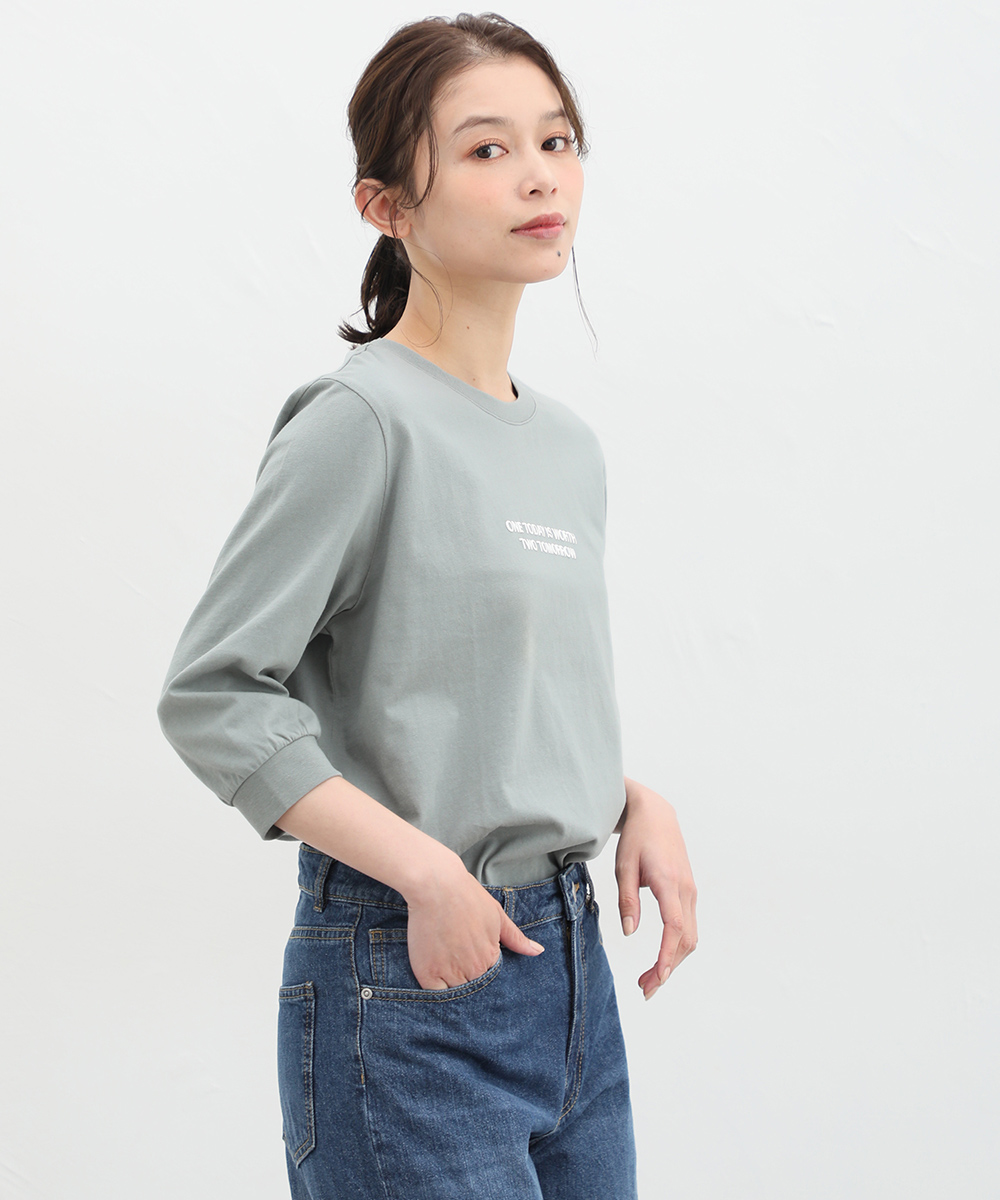 特別価格6/18(火)まで トップス Tシャツ カットソー ロンT ロゴT 綿１００％ UVカット ...