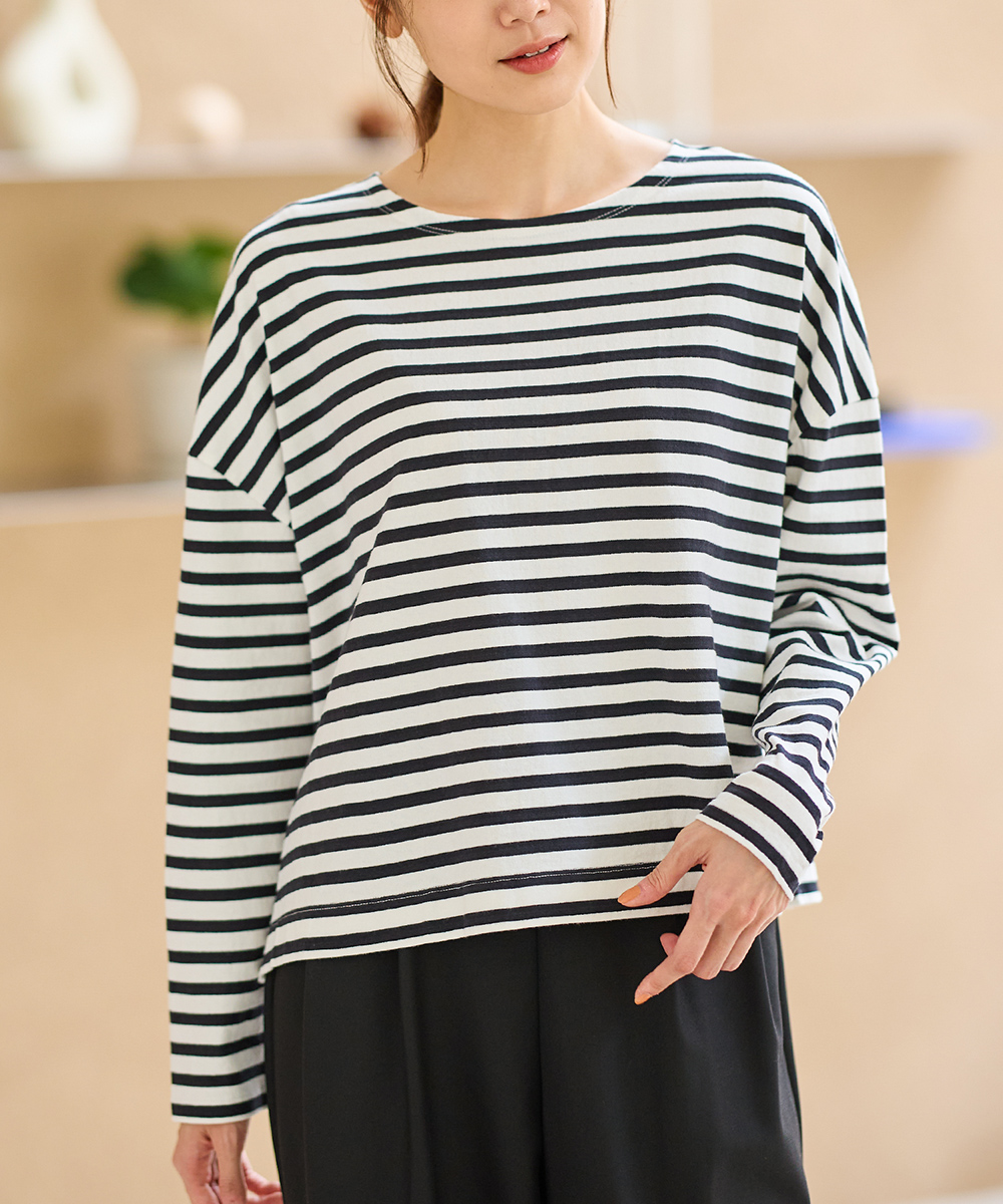 ハロッズ　トップス　カットソー　美品 トップス カットソー 長袖[品番：HNSW0010315]｜Honeys（ハニーズ