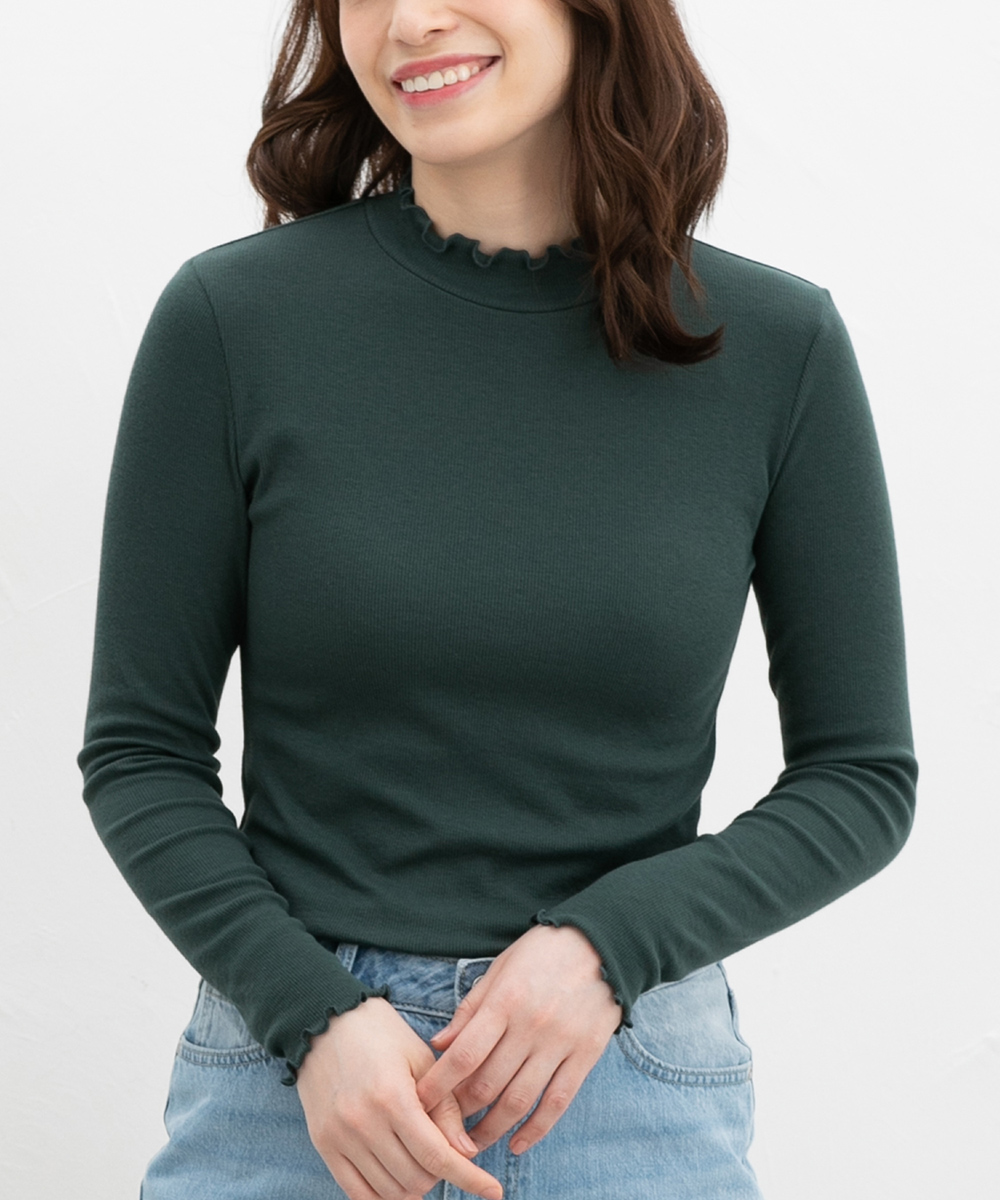 STONE  ハイネックカットソー　ロンT メンズ ダブルフェイス ハイネック カットソー通販 [1502-61273