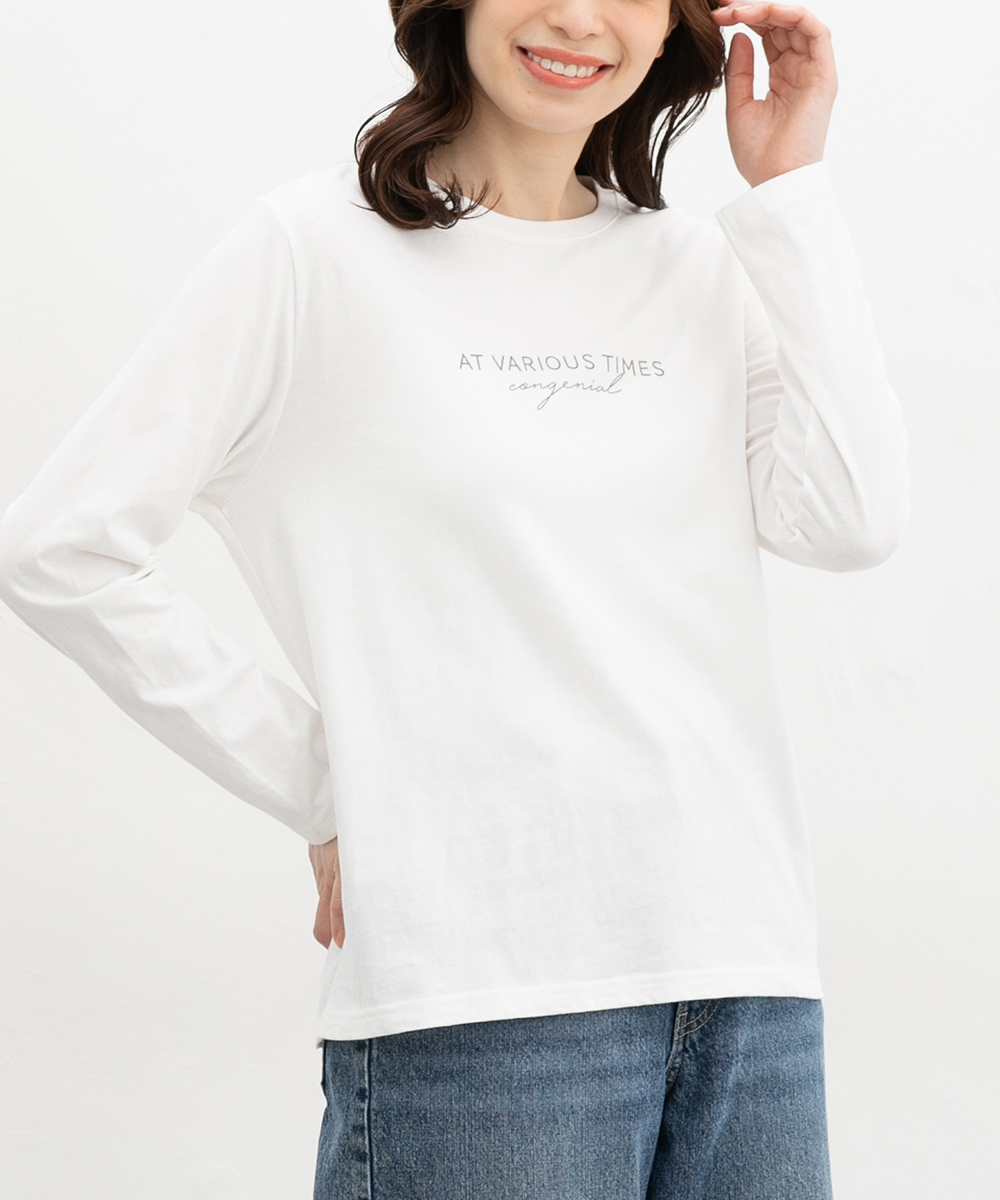 Honeys（ハニーズ） トップス Tシャツ ロンT 長袖Tシャツ カットソー 