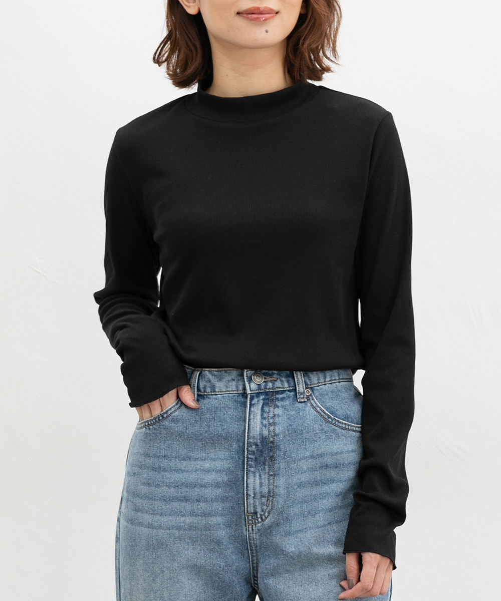 Honeys（ハニーズ） トップス カットソー 長袖 袖シャーリング