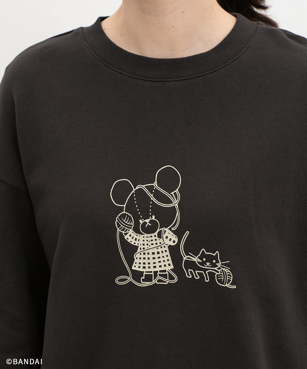 Honeys（ハニーズ） トップス スウェット 長袖 くまのがっこう