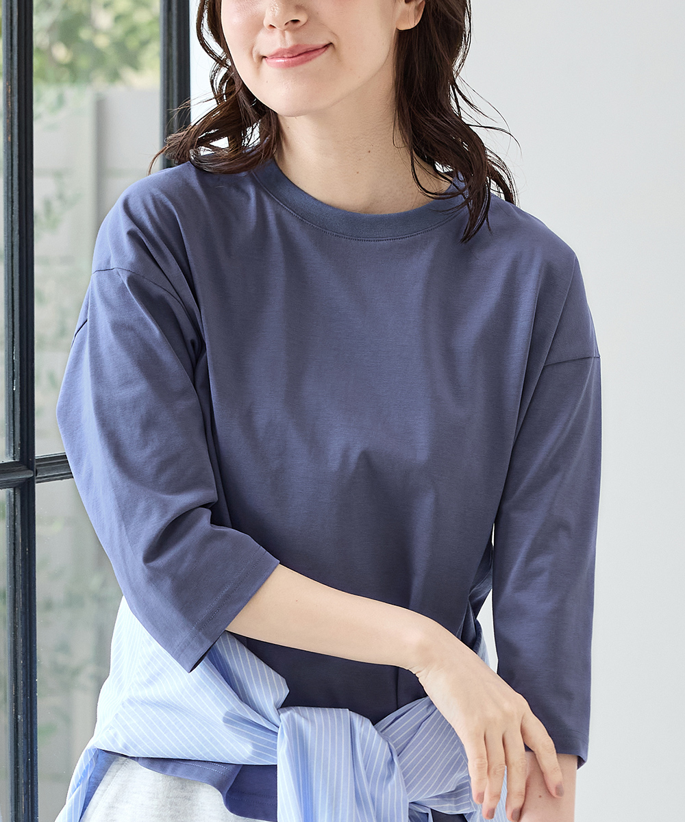 Honeys（ハニーズ） トップス Tシャツ 7分袖Tシャツ カットソー ハニ