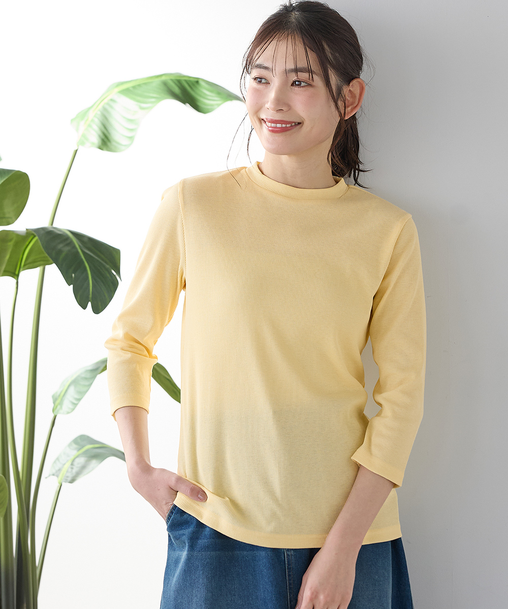 Honeys（ハニーズ） トップス Tシャツ 7分袖Tシャツ カットソー UV