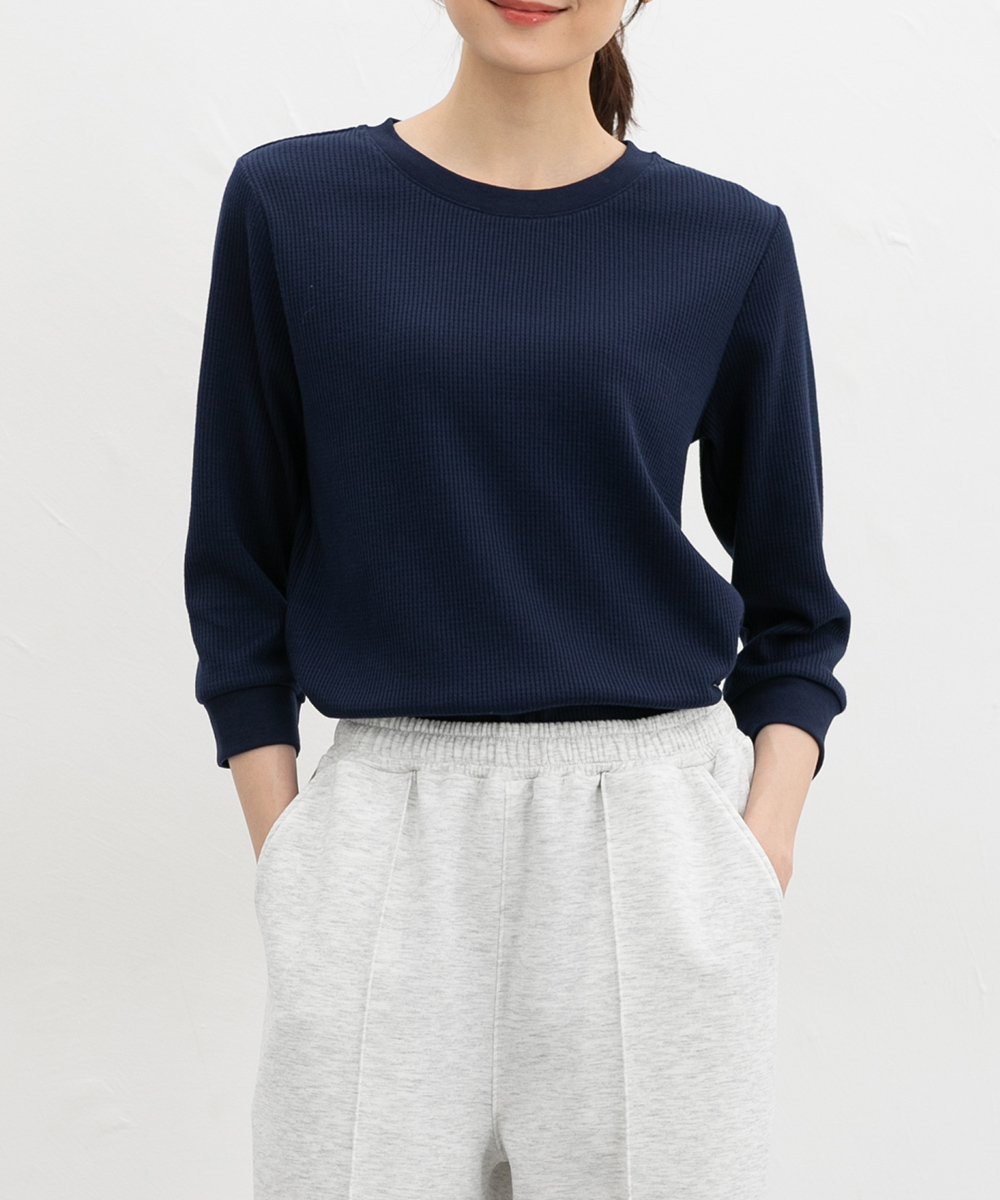 Honeys（ハニーズ） トップス Tシャツ 7分袖Tシャツ カットソー UV