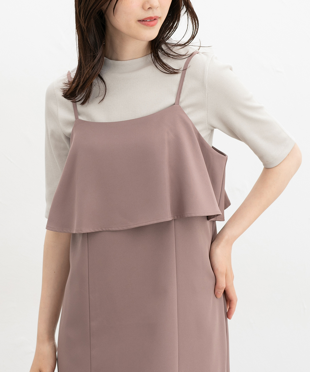 Honeys トップス Tシャツ カットソー UVカット 5分袖Tシャツ