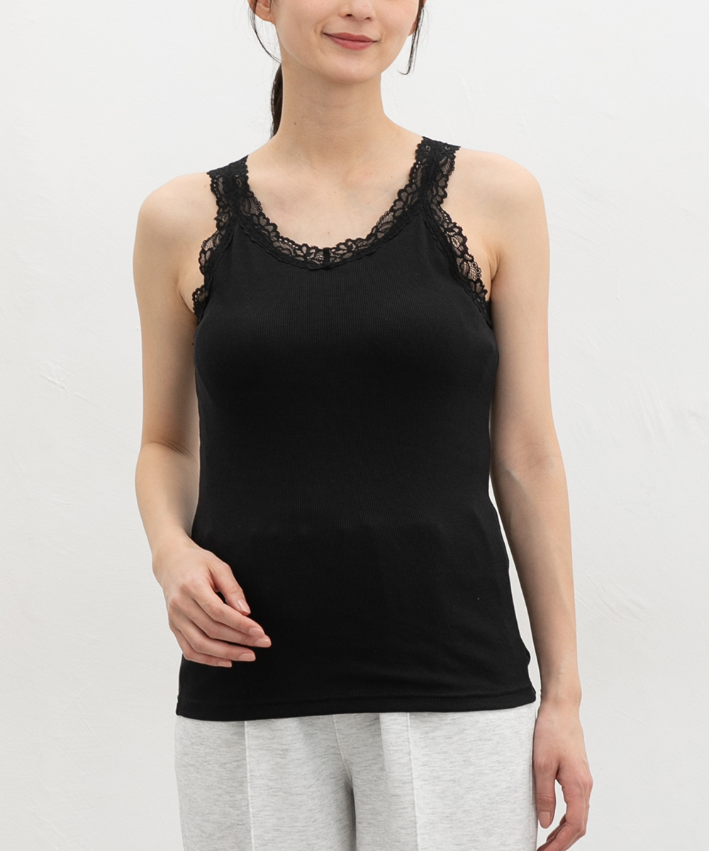 【未使用】D&G ブラック タンクトップ S レース 未使用】D&G ブラック タンクトップ S レース - メルカリ