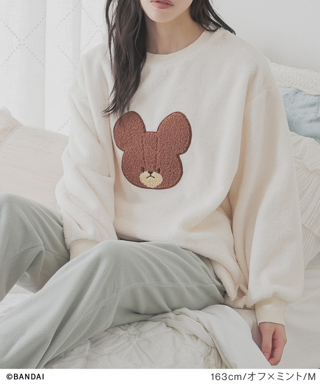 スターバックス クマ刺繍 ルームウェア 6541359316_3.jpg