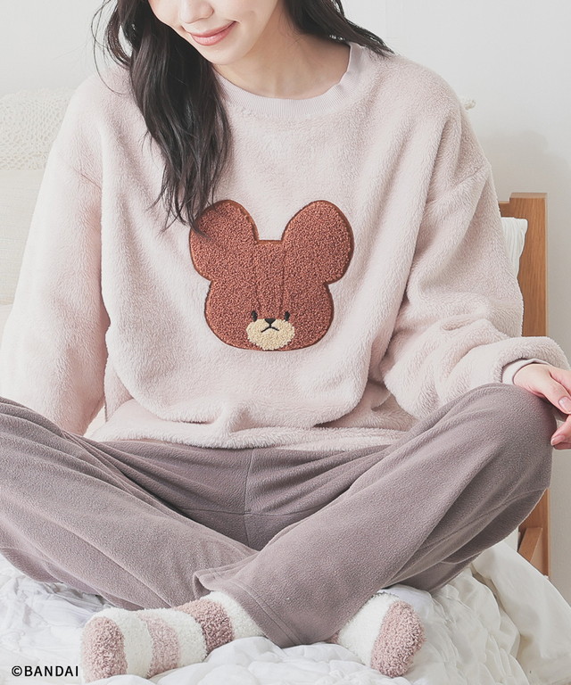 Honeys（ハニーズ） ルームウェア 部屋着 くまのがっこう シャギー