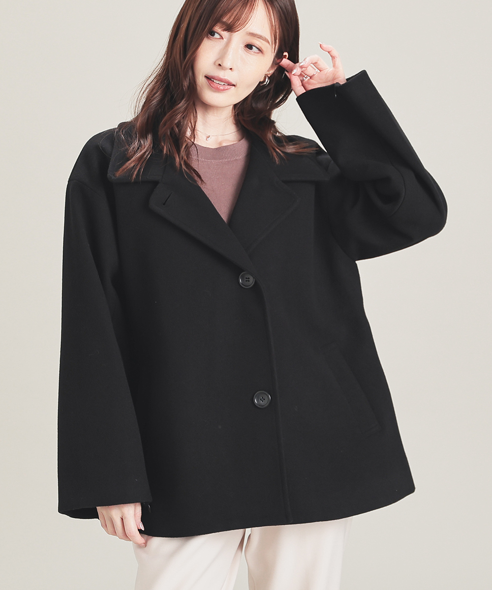 Honeys（ハニーズ） アウター コート ハーフコート マルチway 抗菌